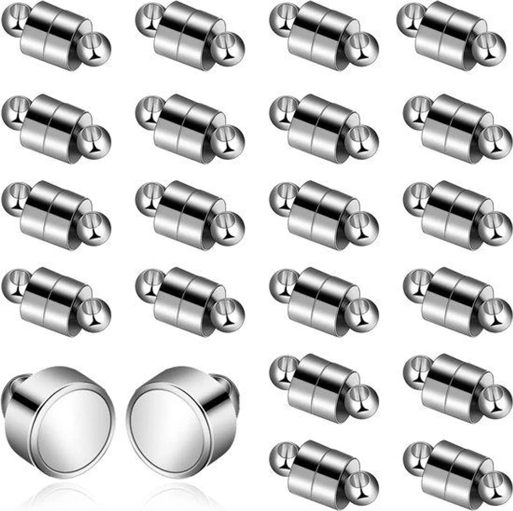Rallonges et fermoirs magnétiques pour enfiler vos colliers facilement