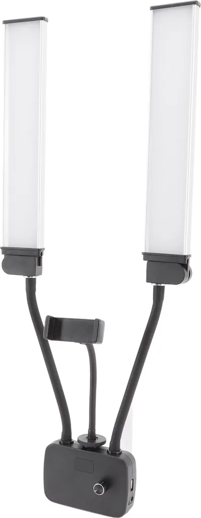 Kit Éclairage LED pour Direct Vidéo avec Double Bras et Support