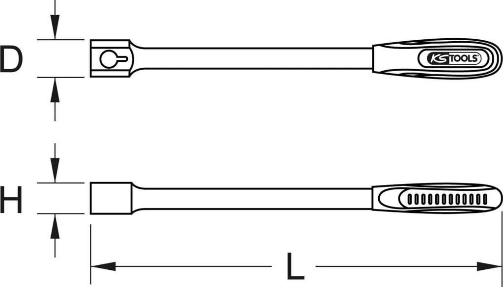 Clé à douille universelle ERGOTORQUEplus 14x18mm pour serrage industriel - 3
