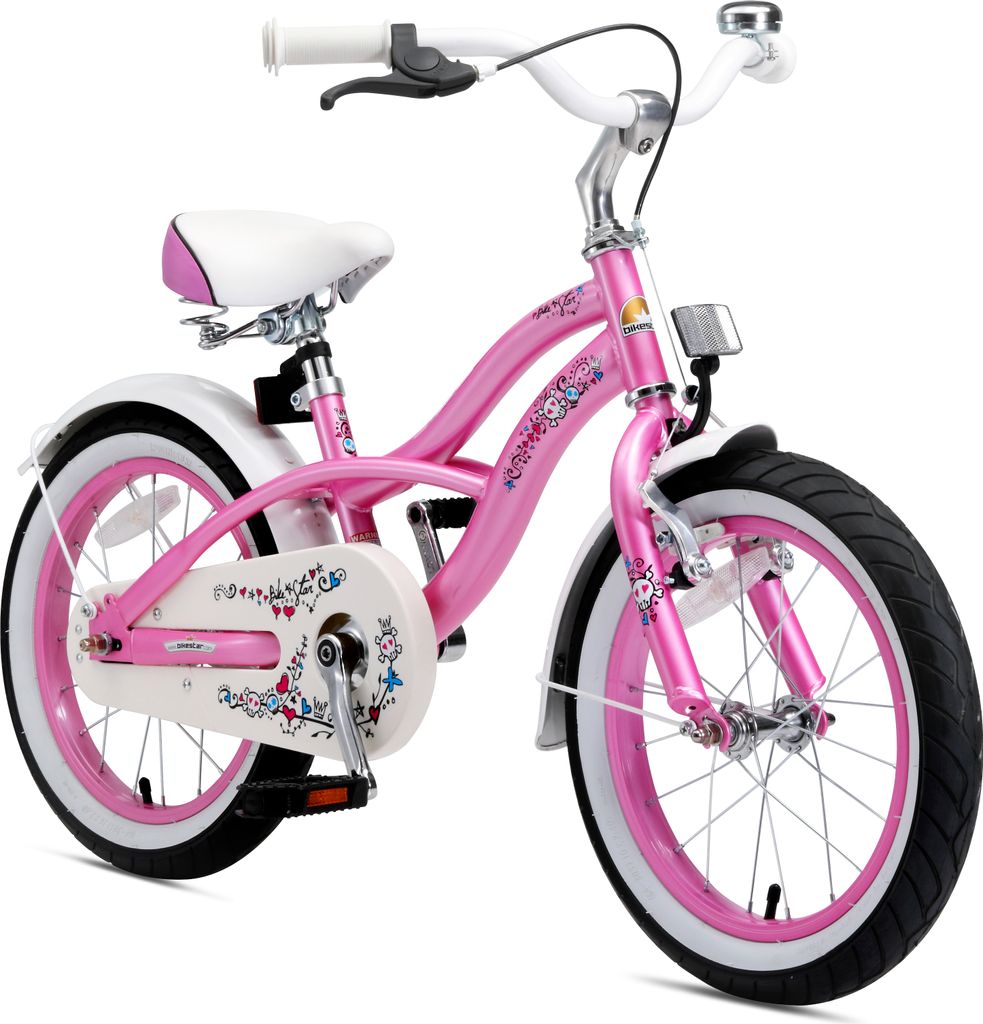 BIKESTAR Kinder Fahrrad ab 4 Jahre | 16 Zoll Cruiser Produktbild 