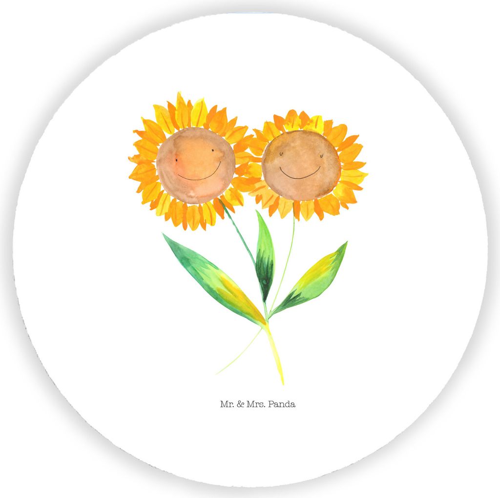Mr. & Mrs. Panda magnet Blume Sonnenblume - Weiß - Produktbild 