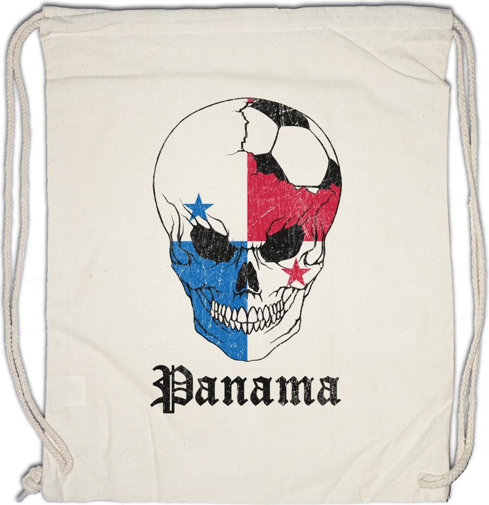 Urban Backwoods Panama Football Comet, Turnbeutel, Farbe: Beige