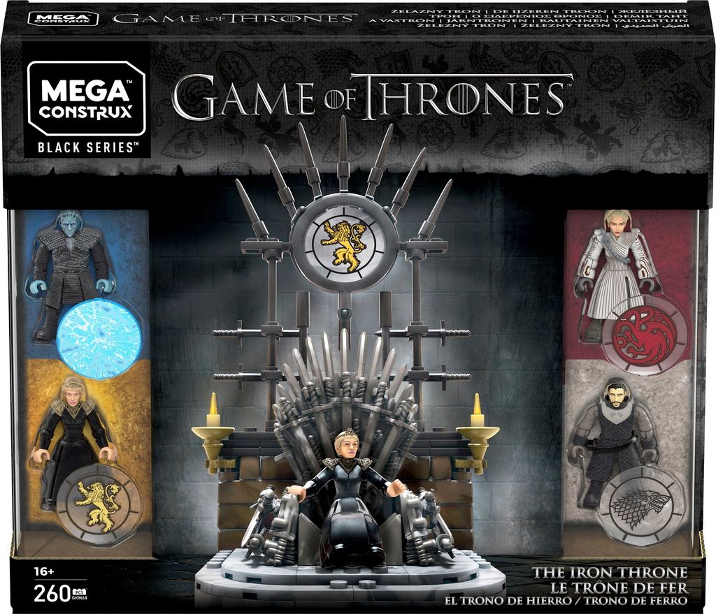 Mega Construx Probuilder Hra o trůny Der eisterne Thrones Obrázek produktu 5