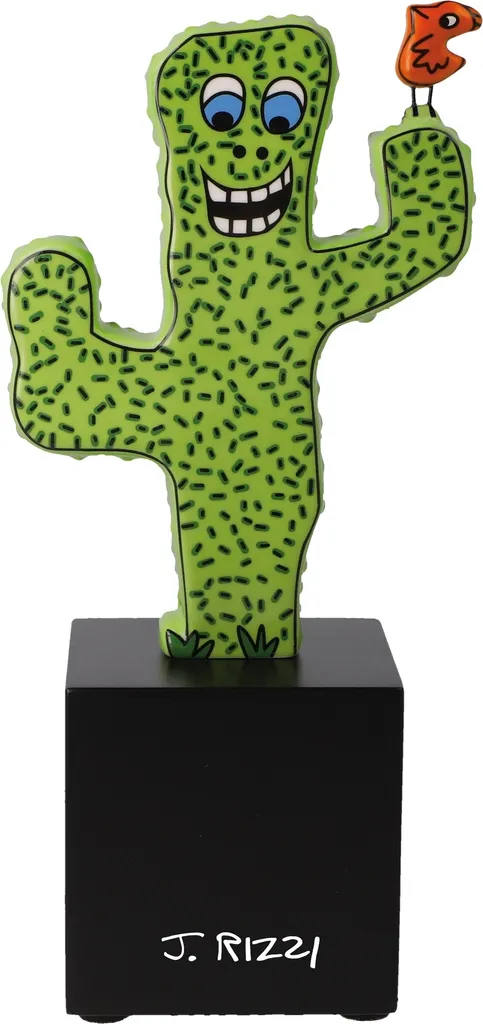 Figurine Goebel James Rizzi Desert Life en porcelaine d'art décorative