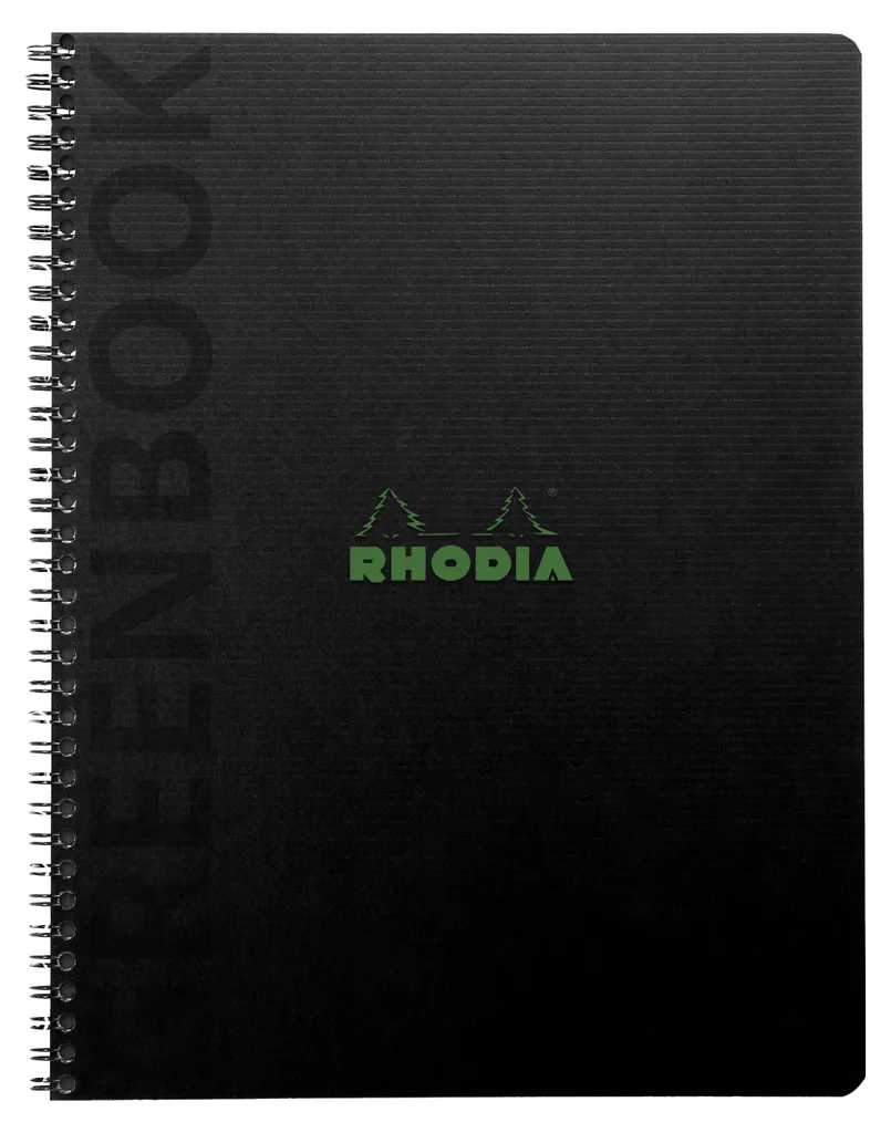 Carnet de Notes Rhodia A5+ Anti-Transparence Papier 90g Noir Lot de 5