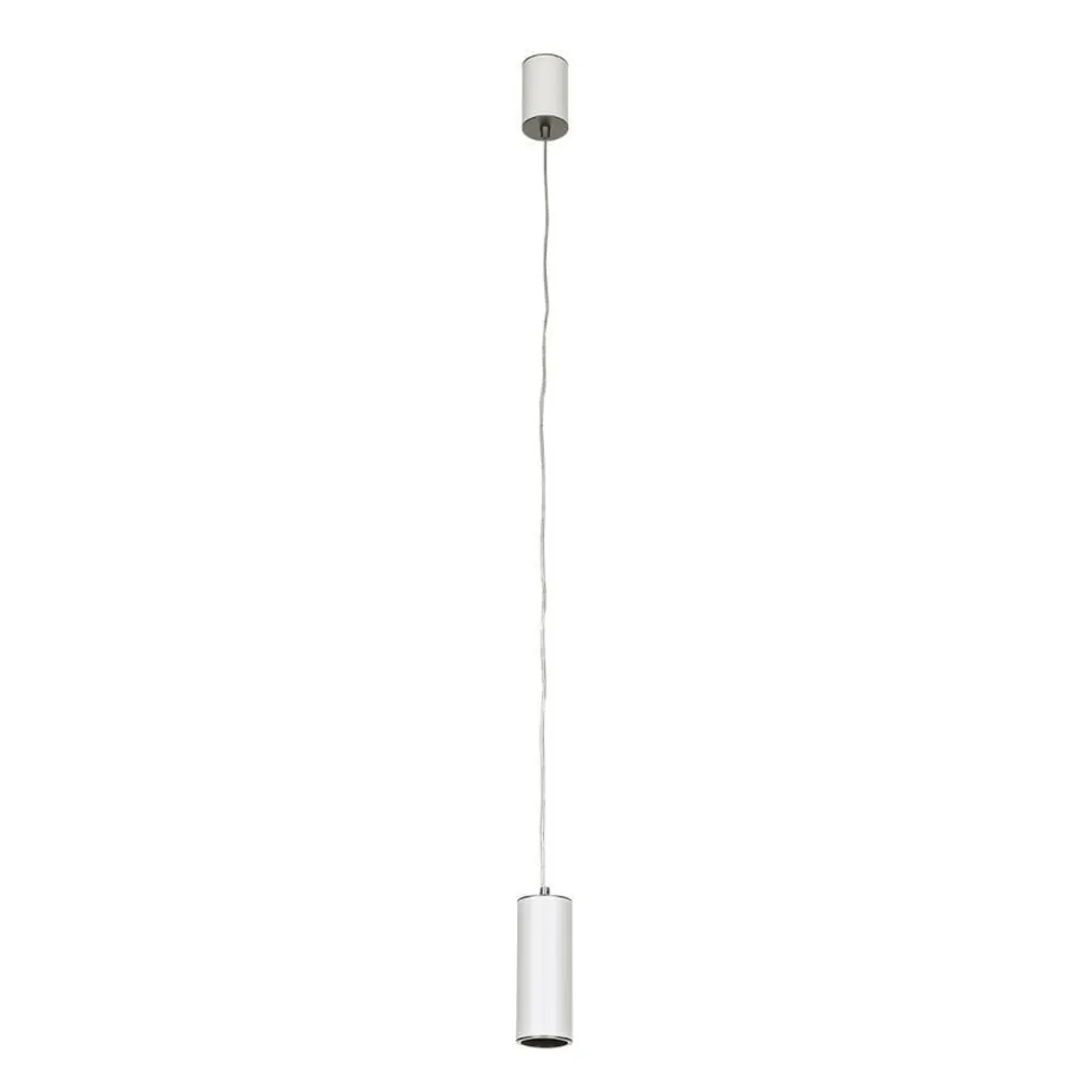 Pendente LED Moderno Italux Moldes HL7718/7W 3000K Bianco/Grigio Alluminio