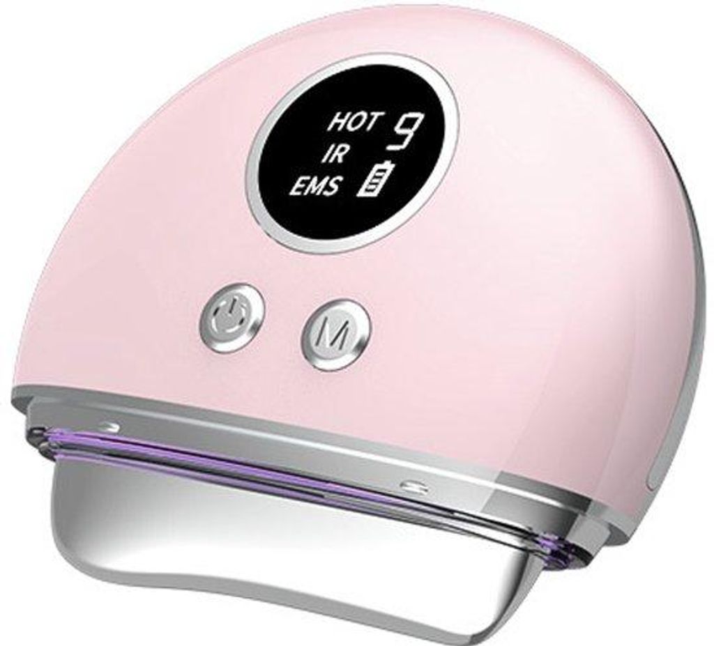 Elektrische EMS-warmtemassage-faceliftapparat mit 9 Einstellungen und 4 Stellungen - 45°C-Wärmebehandlung - Gesichtsreinigungsmaschine für doppe...