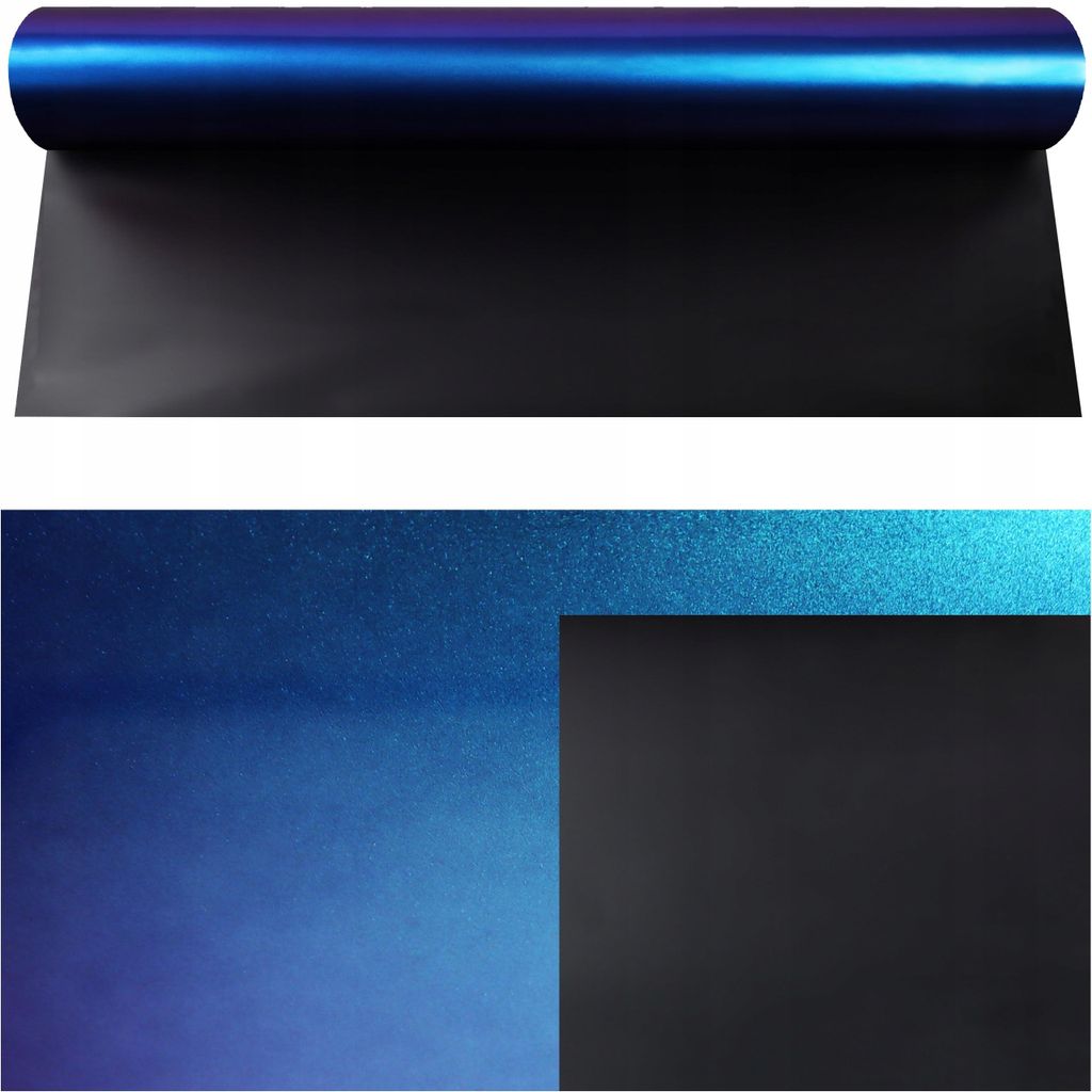 Flexfolie Chamäleon Blau 61x100 cm Plotterfolie Textilfolie Produktbild 