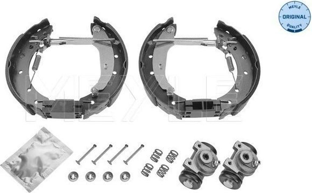 MEYLE Bremsensatz Trommelbremse Hinten für RENAULT CLIO II (BB0/1/2, CB0/1/2) 11-14 533 0025