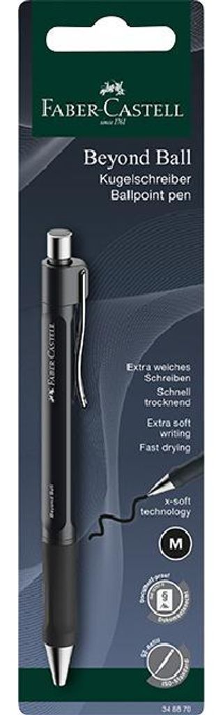 Faber-Castell Kugelschreiber Beyond Ball schwarz Blister
