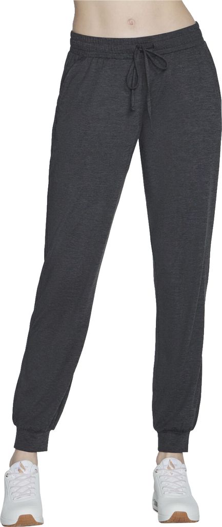 Skechers Go Dri Swift Jogger Pant PT96-BKCC, Hose, Damen, Grau