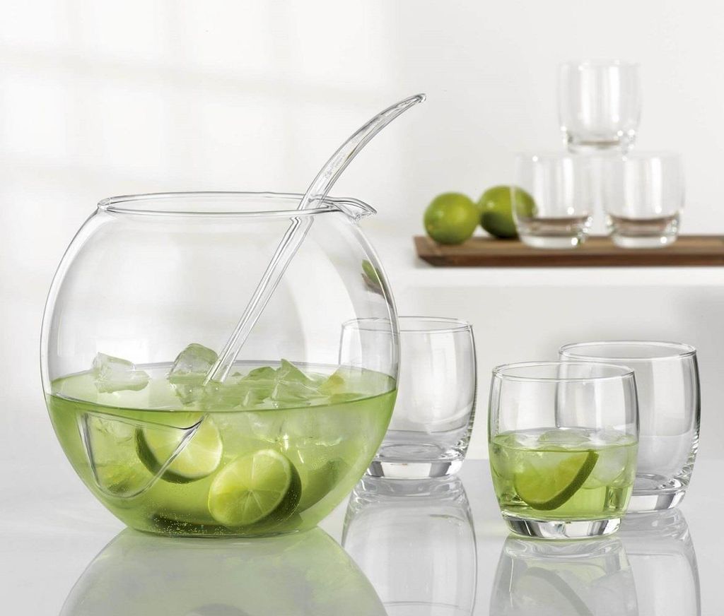 Bohemia Cristal 007 166 002 Bowle Libera, 8-teilig (1 Set) Produktbild 2
