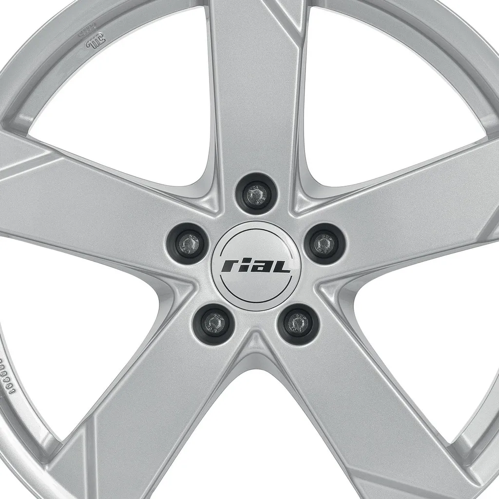 Jante Rial Kodiak 7,5x17 ET28 Argent : Performance et Design Audi - 5