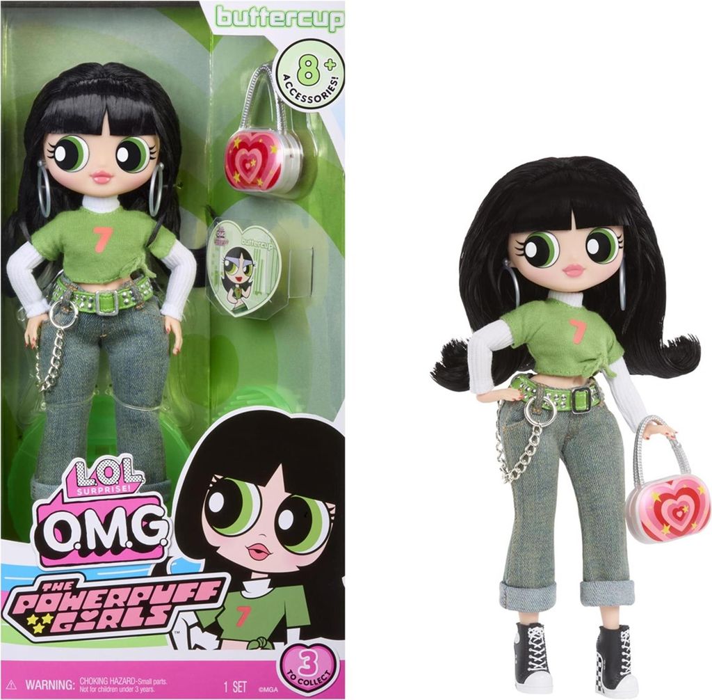 L.O.L. Surprise! Modepuppe Powerpuff Buttercup - Puppe mit Produktbild 