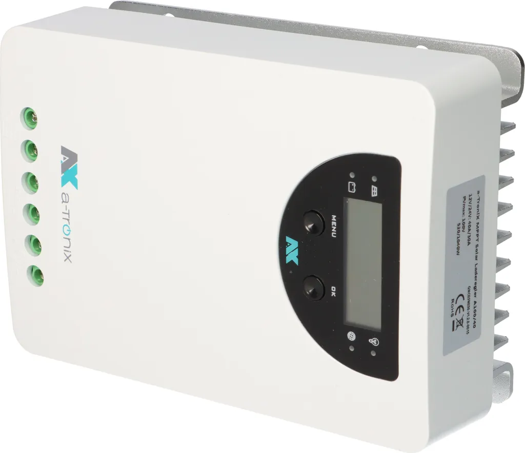 a-TroniX A100/40 Regolatore MPPT 40A 12/24V | Specifiche Professionali - 6