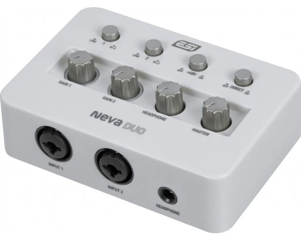 ESI Neva Duo avec Préamplis XLR et Conversion 24-bit 192kHz Premium - 9