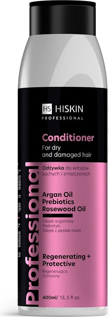 HISKIN Professional Conditioner für trockenes und geschädigtes Haar - regenerierend und schützend, 400 ml