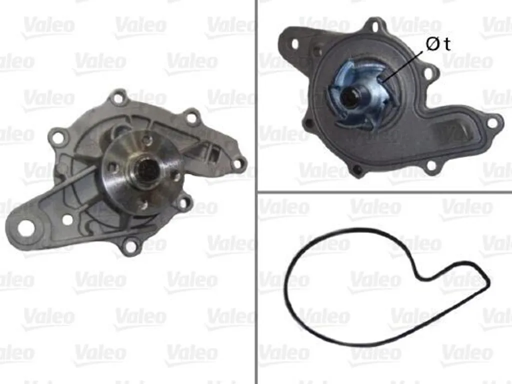 Valeo 506677 Pompe à Eau OE PA10026 pour Smart Fortwo et Roadster 450