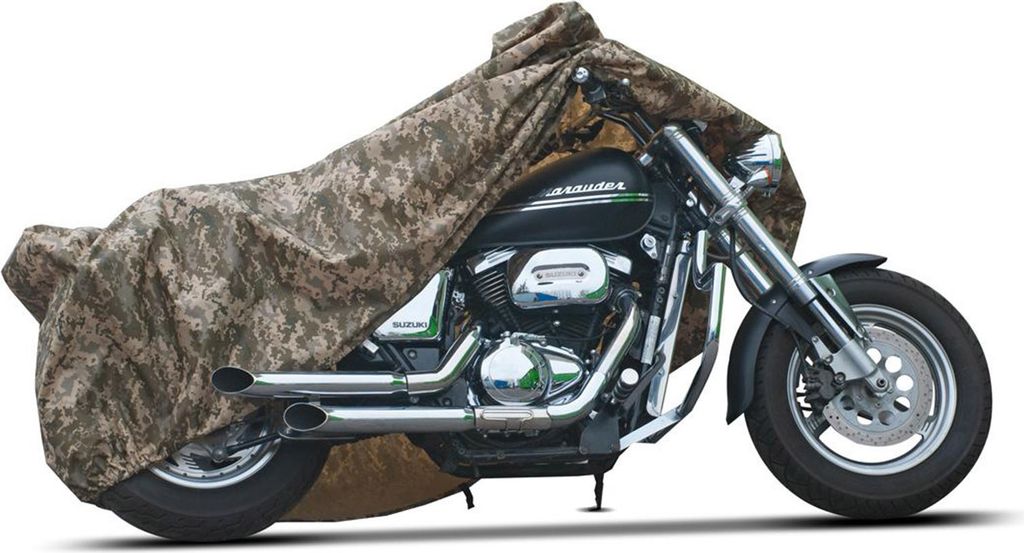 J&J AUTOMOTIVE | Motorradabdeckung 'Forest' L