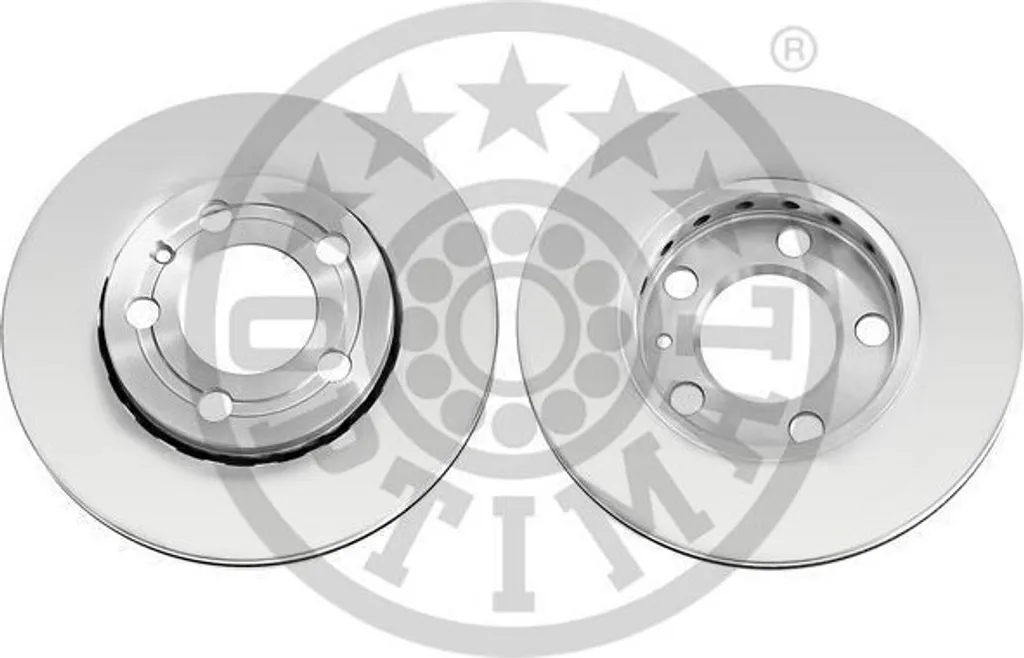Kit 2 Disques de Frein Avant VW POLO 9N_ pour Entretien Système Freinage