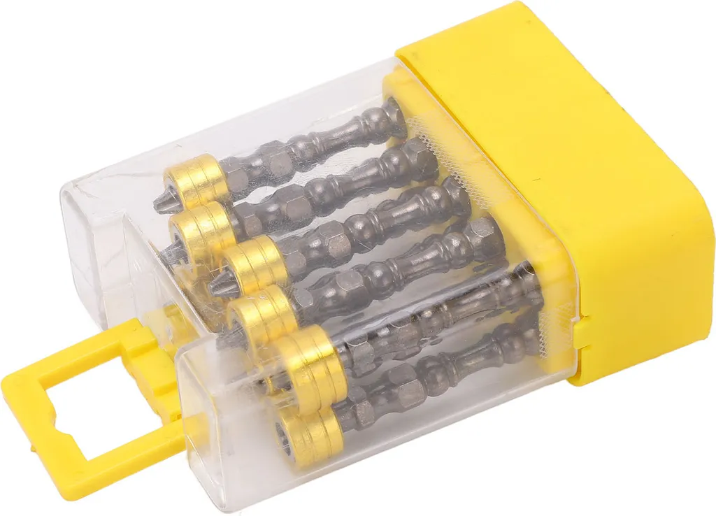 Kit 10 Punte Cacciavite PH2 Magnetico Doppia Testa Acciaio S2 Anti-Urto