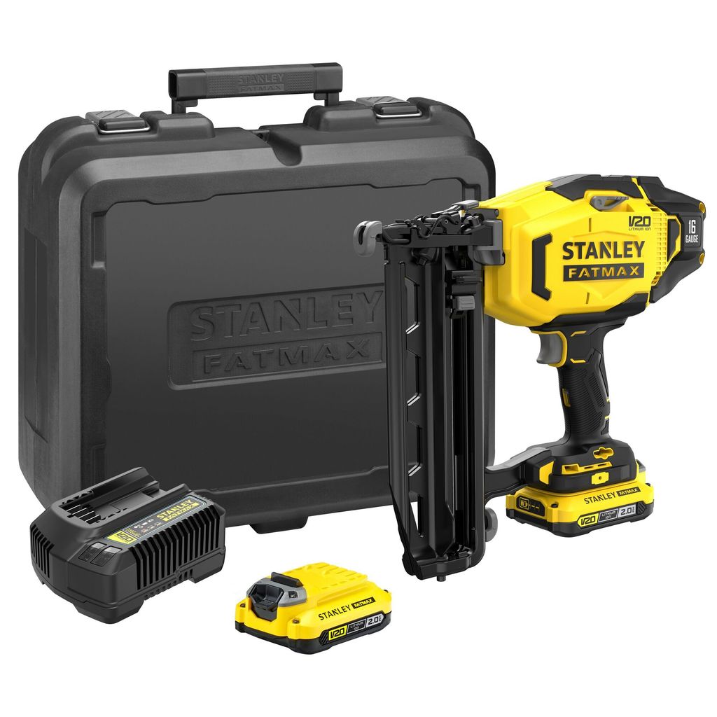 Stanley SFMCN616D2K-QW, Nagler, Schwarz, Gelb, 2,5 cm, 6,4 Produktbild 