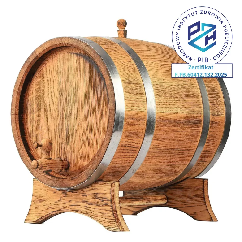 Mini Botte Legno 3L Design Moderno: Arredo Casa e Dispenser Whisky