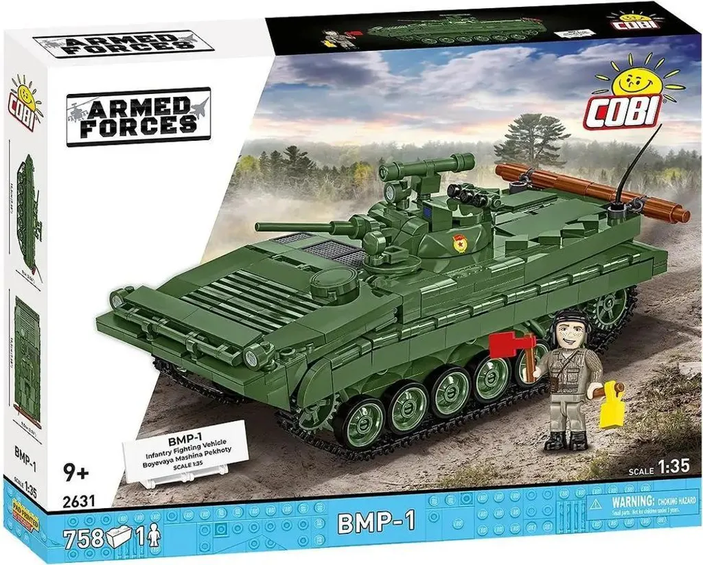 Cobi 2631 BWP-1 DDR/RUS Forces Armées Char Miniature Blocs de Construction - 13