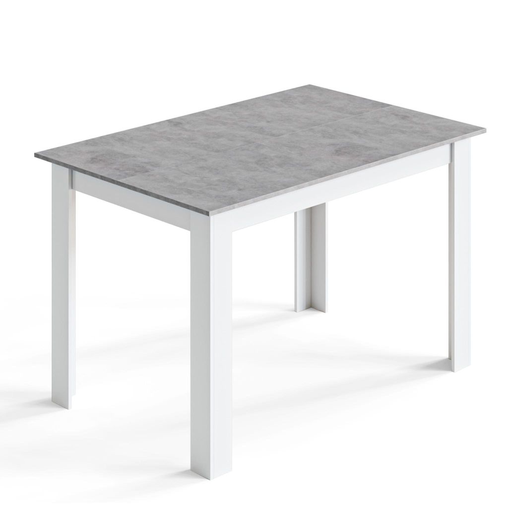 Mondeer Esstisch Esszimmertisch 120 x 80 x 75cm, Weiß & Produktbild 