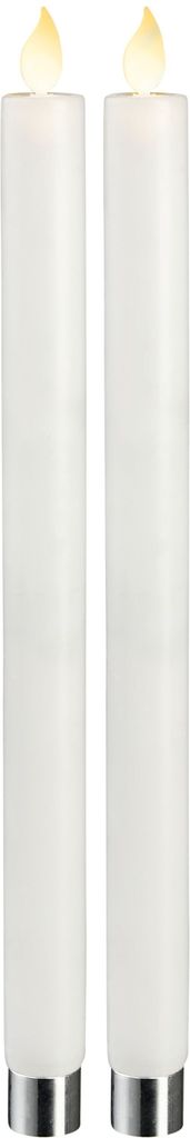 LED-Kerzen 'M-Twinkle' lang, bew. Flamme