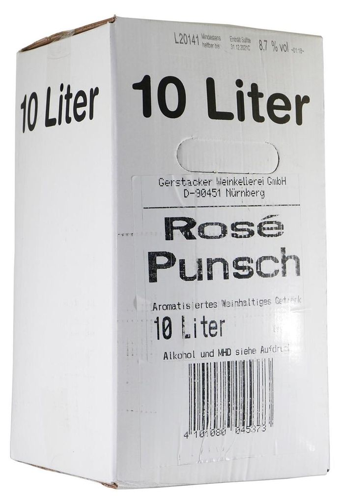 GERSTACKER Rosé Punsch 10L BIB