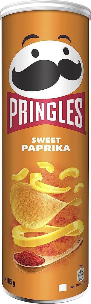 Pringles Sweet Paprika, Chips, Stapelchips mit Produktbild 