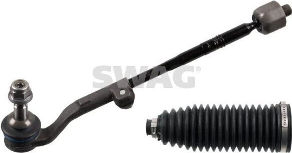SWAG Reparatursatz Axialgelenk Spurstange 20 94 4297 Vorne Links für BMW 1 Schrägheck (F20) 332mm Thermoplast 0,058kg