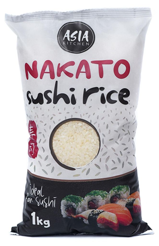 Ryż do sushi Nakato 1kg - Asia Kitchen Zdjęcie produktu 