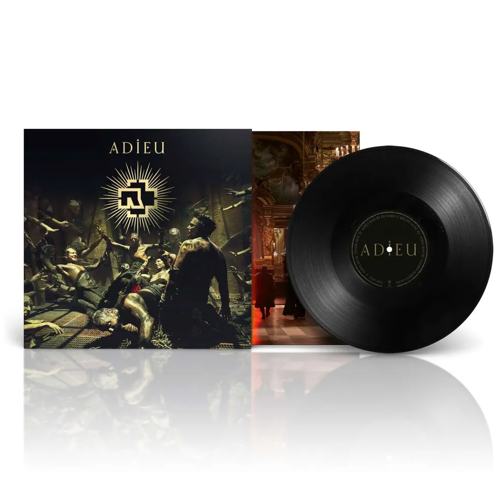 Disque Vinyle Adieu. Album Complet - LP Noir Classique pour Platine Hifi
