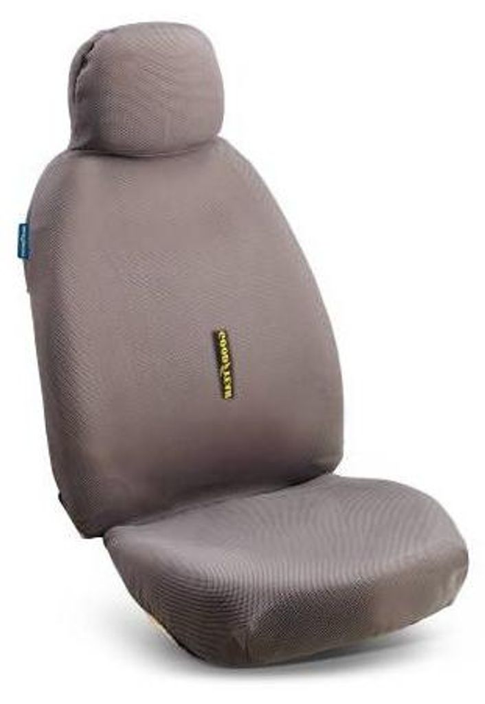 1 Stück universeller Schonbezug für den Vordersitz, grau, Goodyear