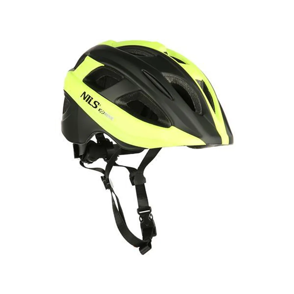 Casque Nils Extreme MTV35J Taille M coloris Lime avec aération optimale