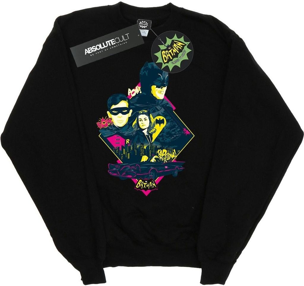 DC Comics - Sweatshirt für Herren BI14112 (3XL) (Schwarz)