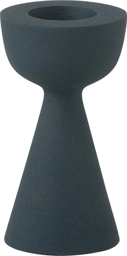 Chandelier en Aluminium Bleu J-Line - Bougeoir Conique Style Scandinave