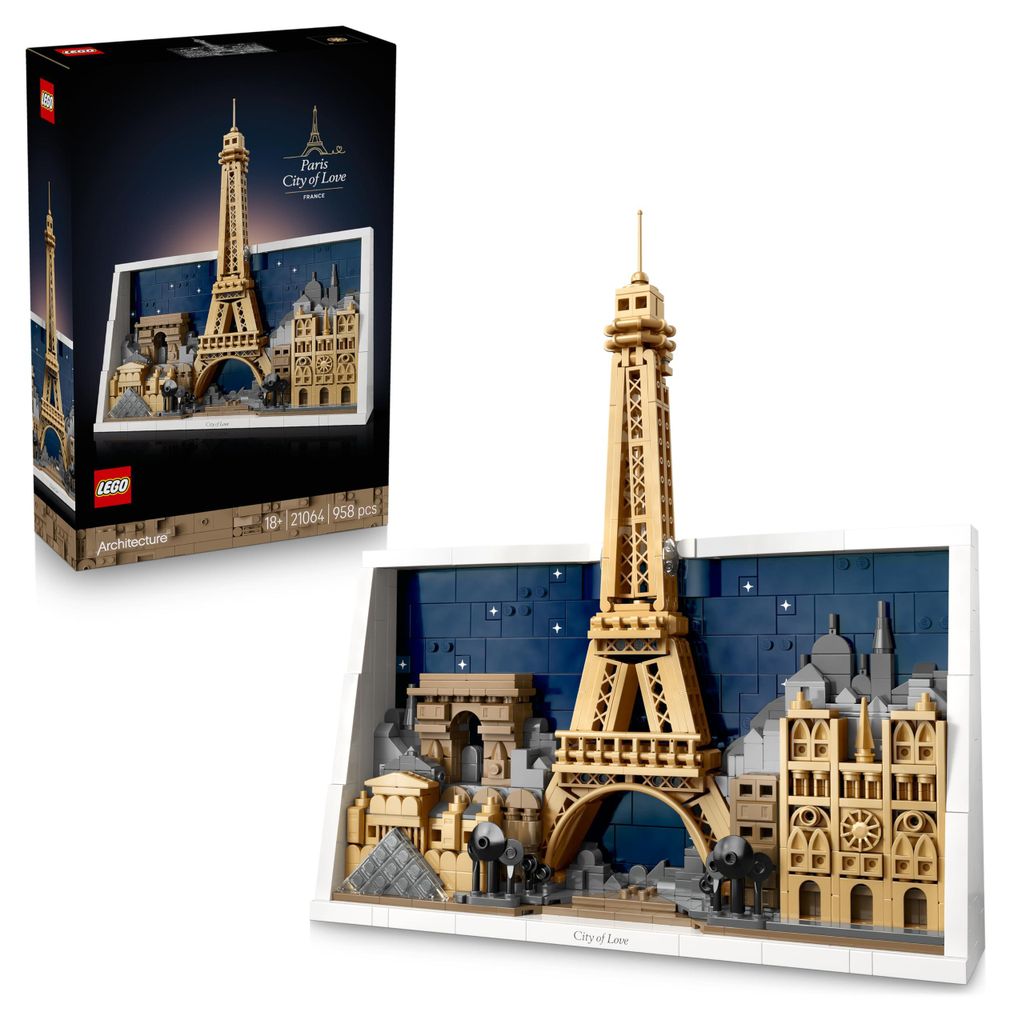 LEGO Architecture 21064 Paris, la ville de l'amour - Jeu de Image du produit 