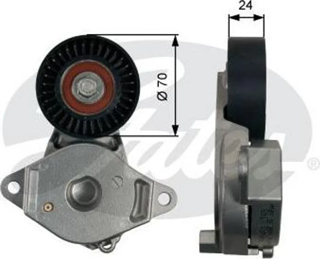 Tendeur de courroie pour réparation Toyota Corolla et Auris essence