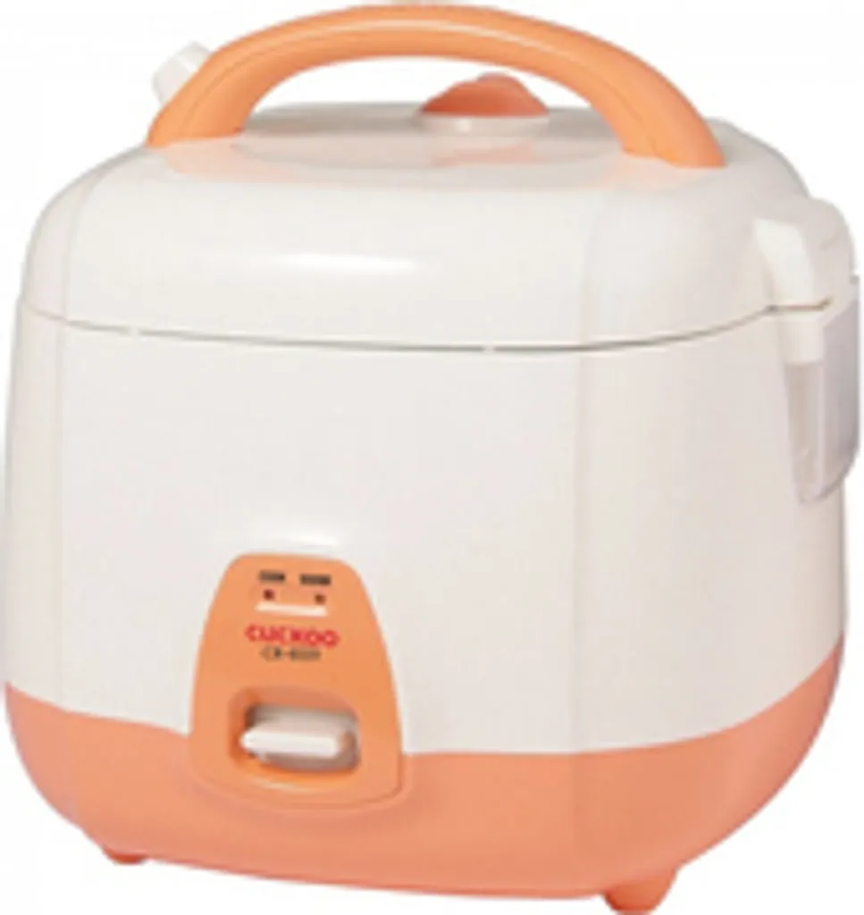 Cuiseur à riz électrique compact Cuckoo CR-0331 de 0,54L blanc et orange - 17