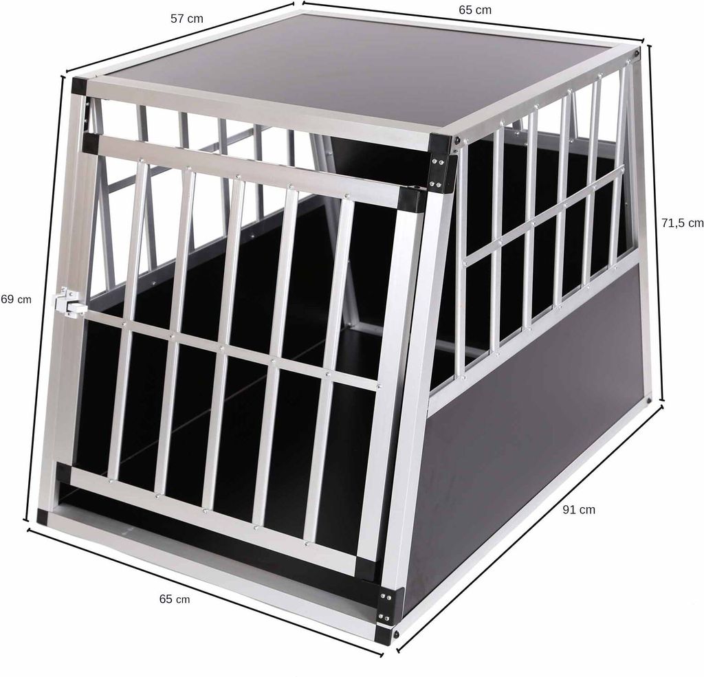 zoomundo Hundetransportbox / Kofferraumbox aus Aluminium - Produktbild 2