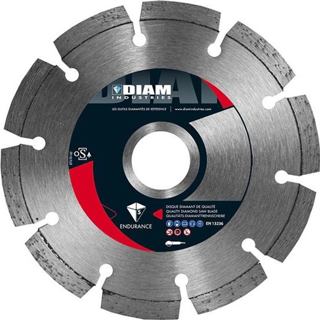 Diamanttrennscheibe Ø125 MM für Beton, weiche und abrasive Materialien - TRA125