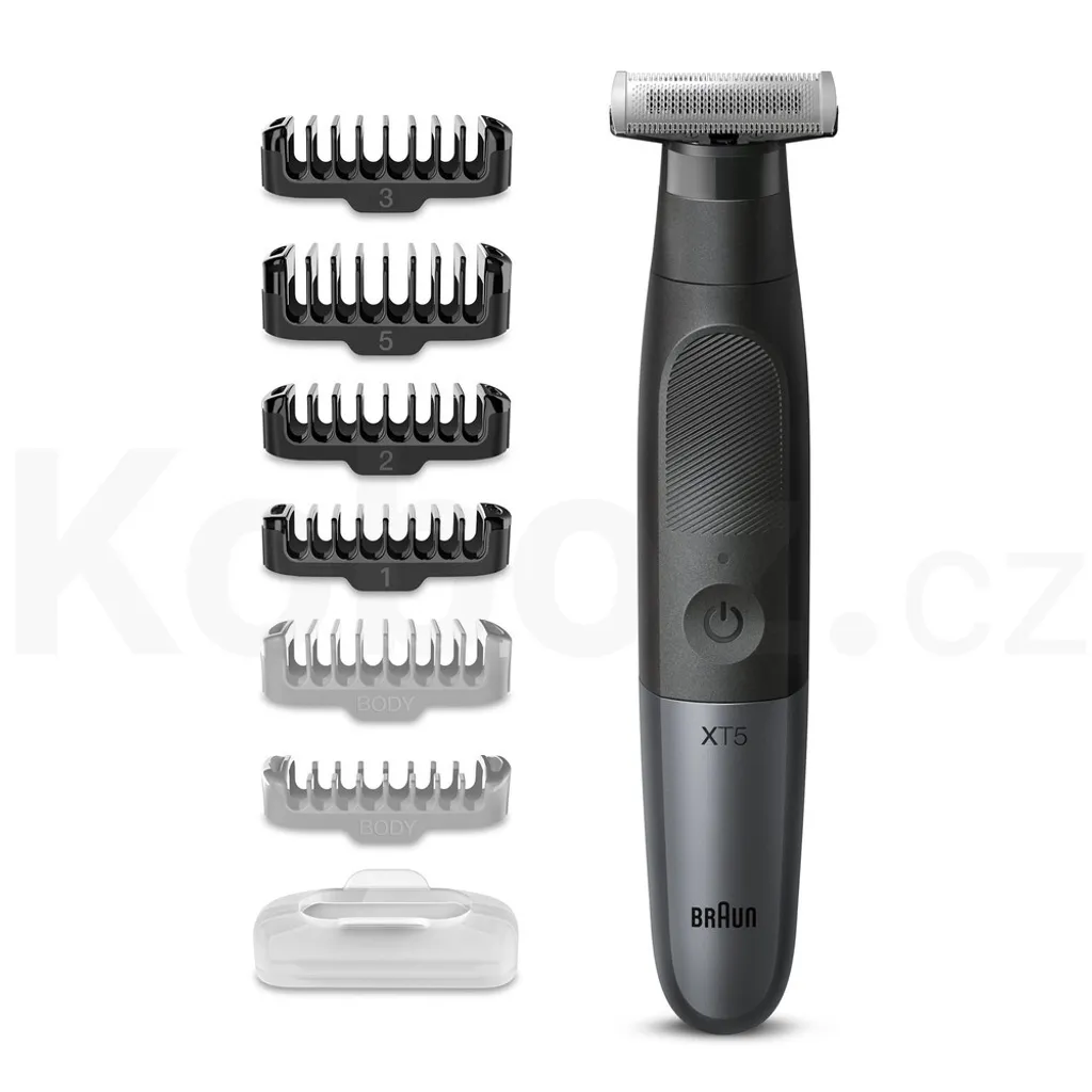 Braun XT5200 Series X Rasoio Elettrico Tutto-in-Uno Viso e Corpo Nero