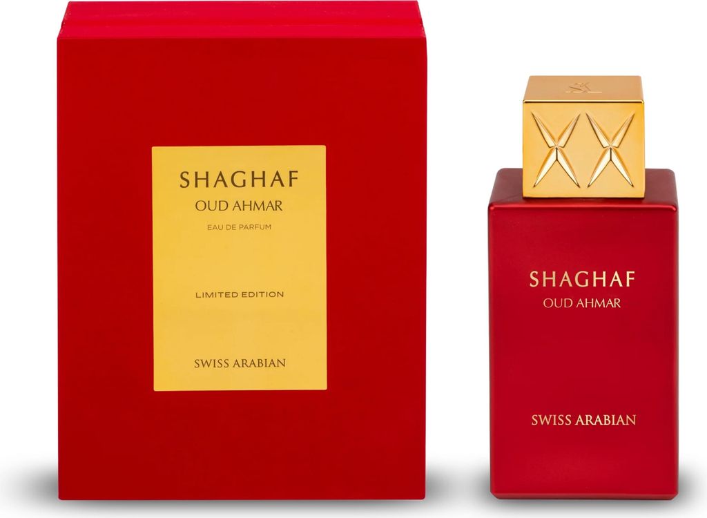 Swiss Arabian Eau de Parfum Shaghaf Oud AHMAR Limited Productafbeelding 