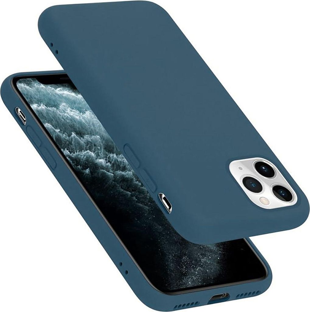 Cadorabo Schutzhülle für Apple iPhone 11 PRO Hülle in Blau Handyhülle Case Cover TPU Etui