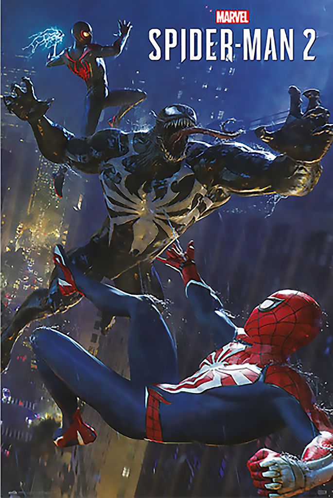 SpiderMan 2 Poster Marvel  61 x 91,5 cm Produktbild 