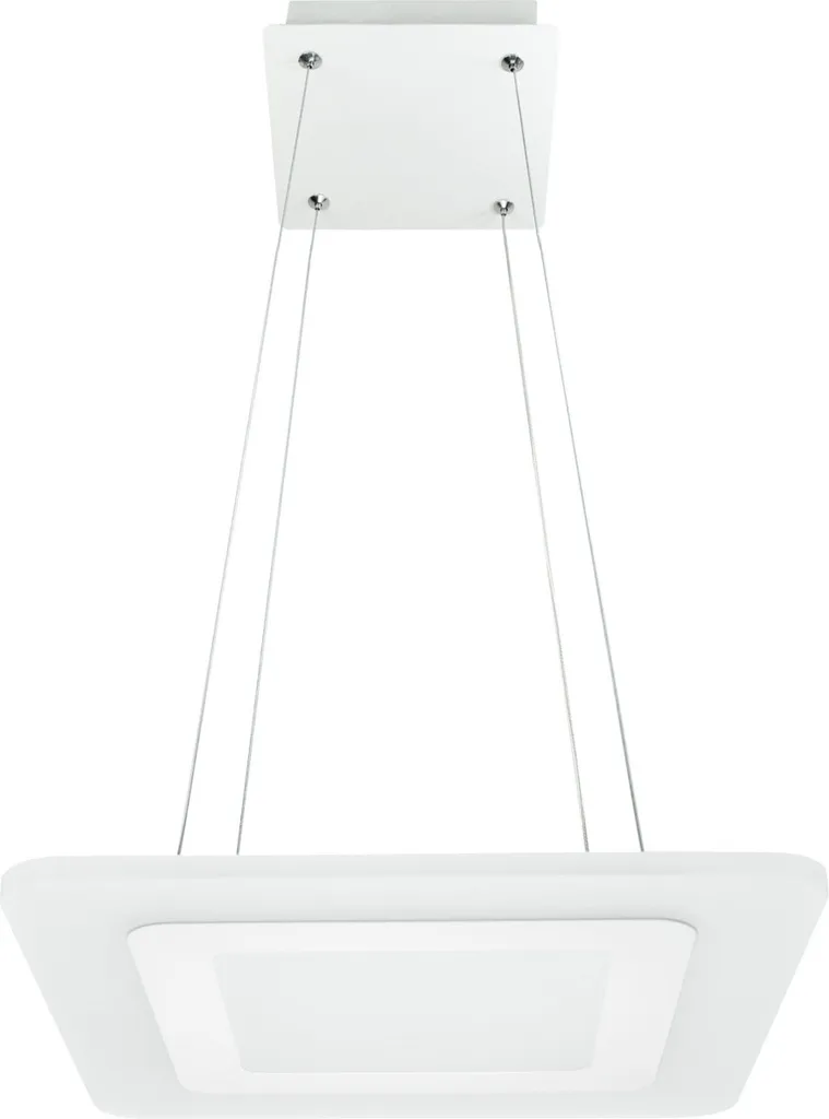 Grande Suspension LED 120cm sans ombre - LARVIK Polux Blanche 25W