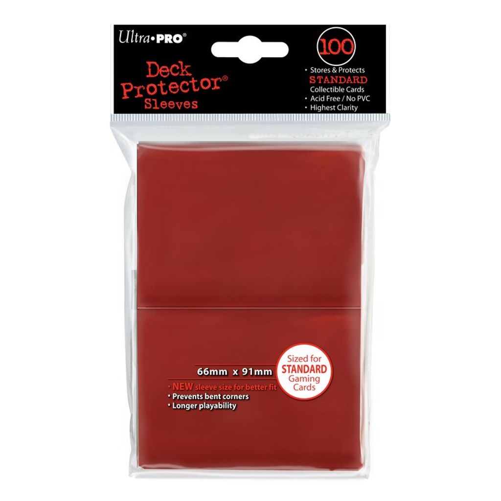 Ultra PRO 82694, Kartenhülle, Rot, 100 Stück(e) Produktbild 